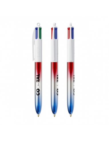 Stylo Bille 4 couleurs BIC