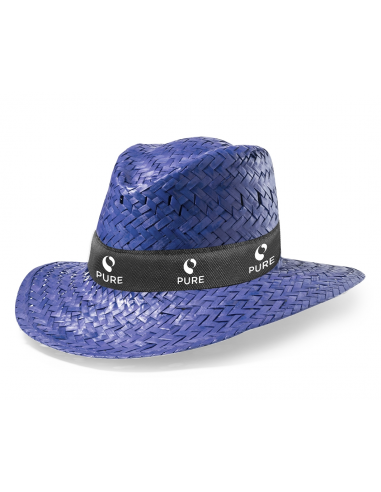 Chapeau paille couleur