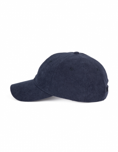 Casquette velours 6 panneaux