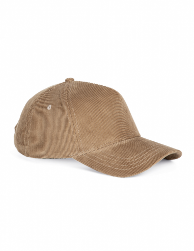 Casquette velours 5 panneaux