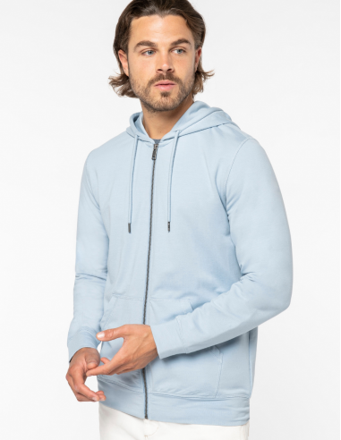 Sweat capuche zippé Homme