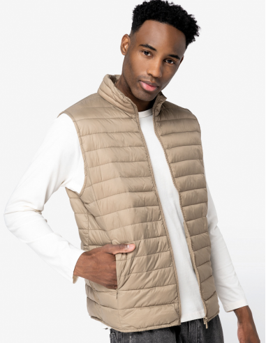 Bodywarmer recyclé léger