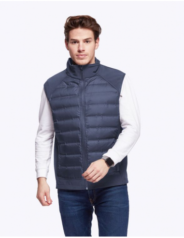 Bodywarmer hybride Softshell-Doudoune