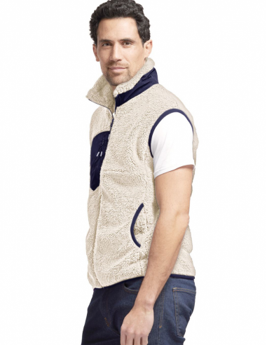 Bodywarmer sherpa