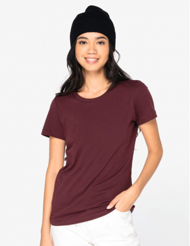 T-shirt col rond Femme