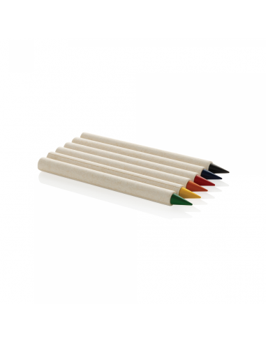 Set de 6 crayons de couleur