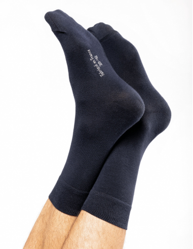 Chaussettes mi-hautes coton bio